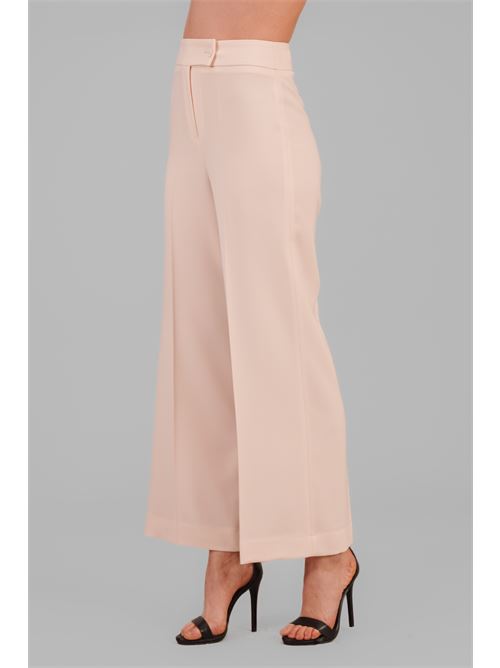 Pantalone in crepe Manuela Riva | PT 14/0813VANIGLIA